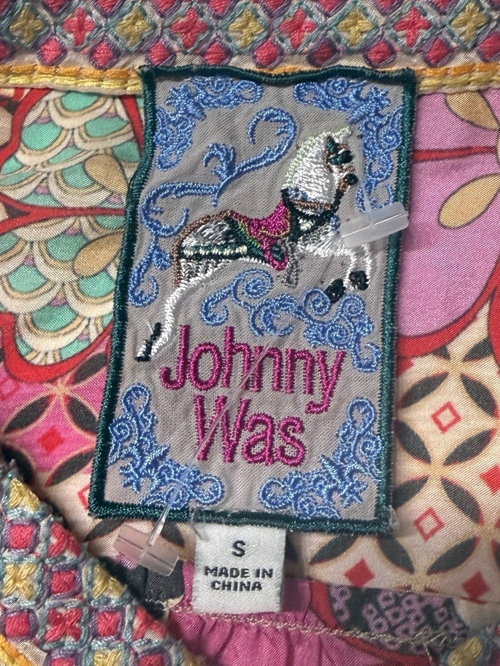 Johnny Was Yama Kels Silk Tunic - Picture 15 of 16